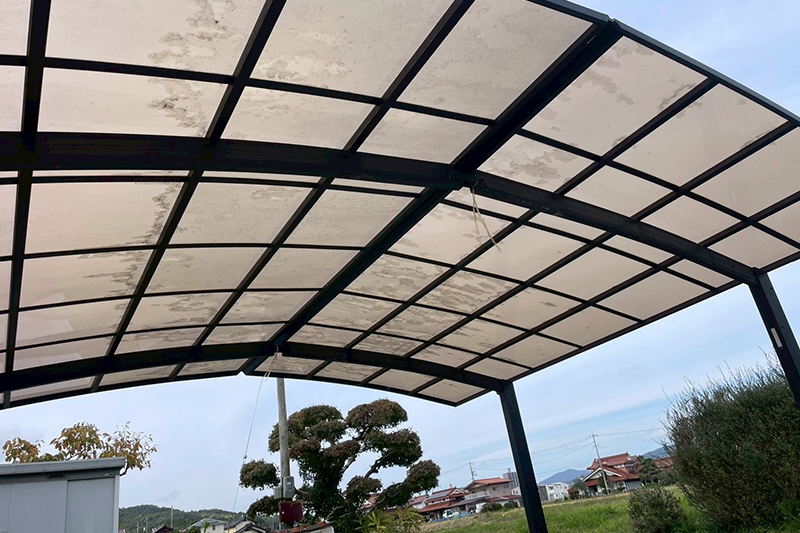 カーポート・テラス屋根の張替えサービス